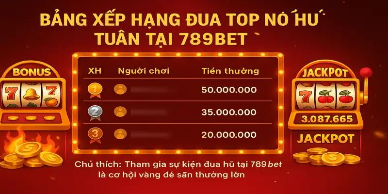 Tham gia sự kiện đua hũ tại 789bet là cơ hội vàng để săn thưởng lớn