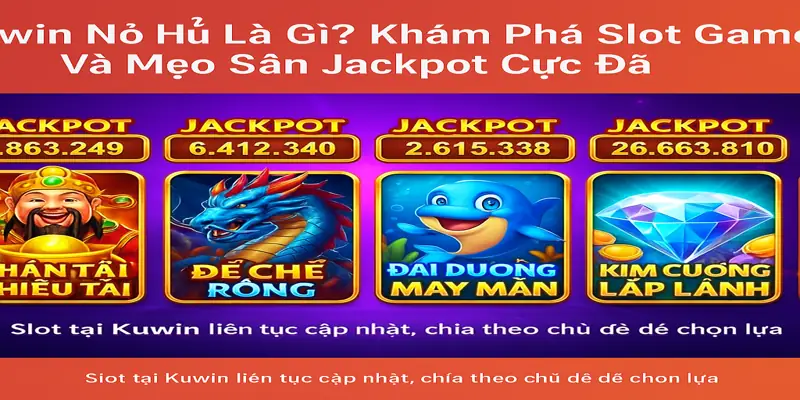 Slot tại Kuwin liên tục cập nhật, chia theo chủ đề dễ chọn lựa