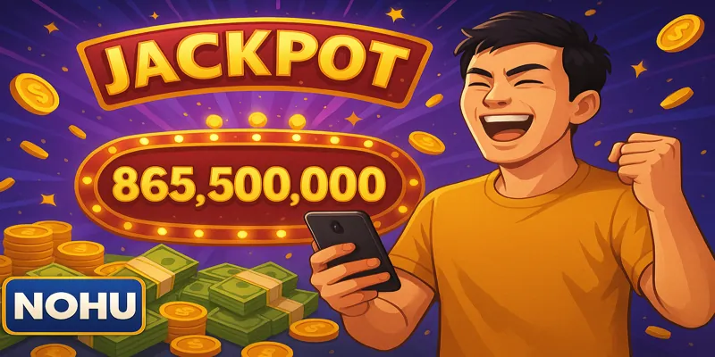 Người chơi tại Nohu từng giành được jackpot hàng trăm triệu đồng.